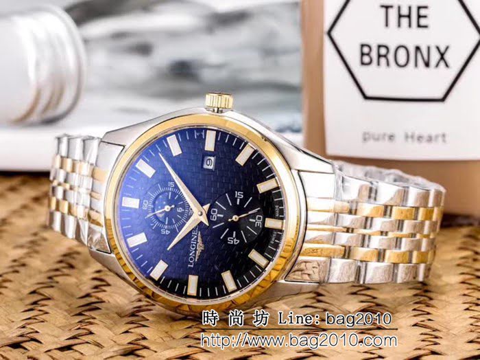 LONGINES浪琴 四針分離 全自動機械機精品男士腕表 WSS2220